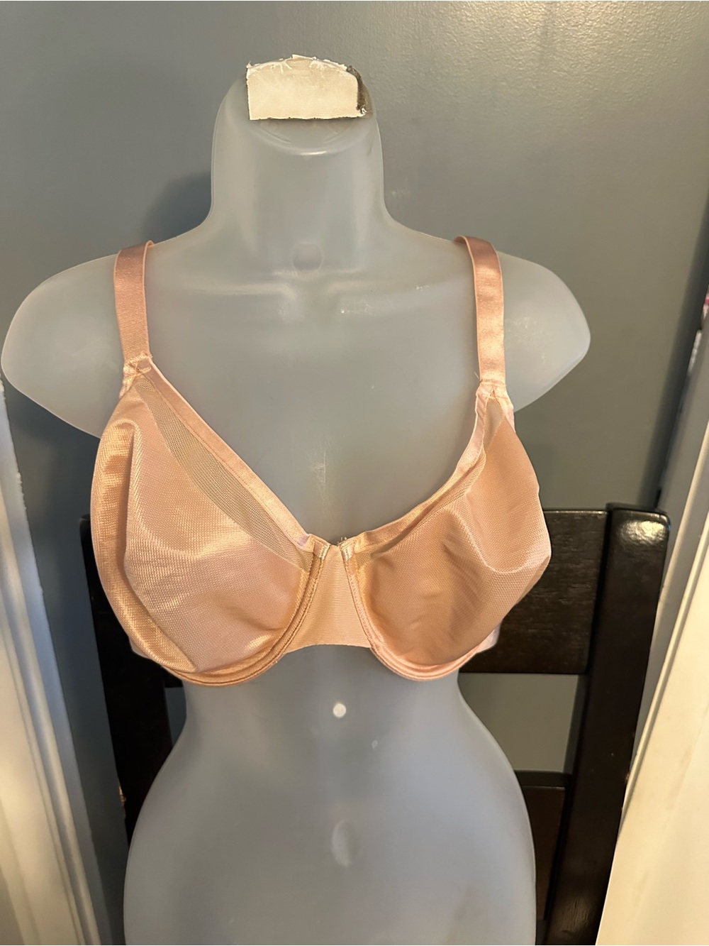 Soma 36G Everyday Satin Underwire Bra - Blush Pink
